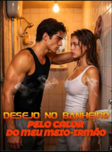 Desejo no Banheiro Pelo Calor do Meu Meio Irmão